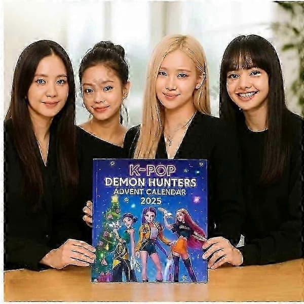 Ny K-Pop Demon Hunter Advent Blind Box Juletræspynt Akryl Vedhæng-dsw3