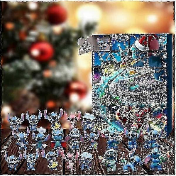 2026 Jule-nedtællingskalender Blind Box 24 dage Halloween-udgave