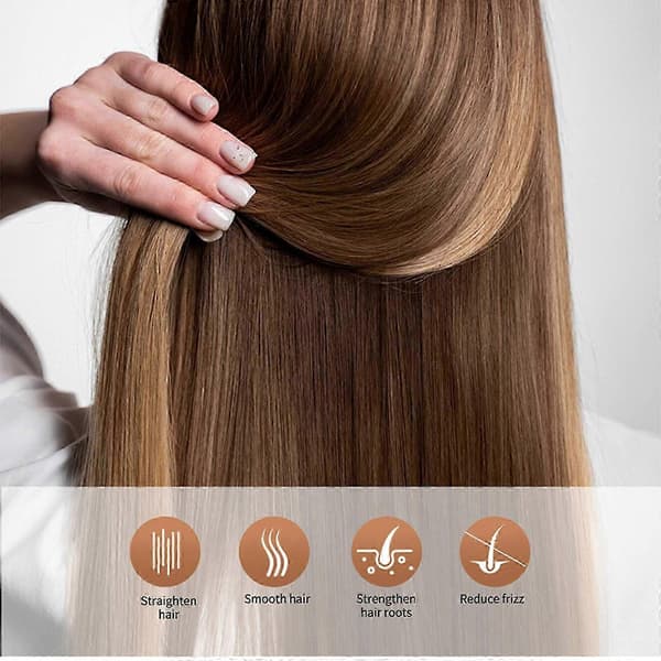 Keratin Rett Hårkrem Krøller Hår Permanent Hår Rett Vinkel Proteinkrem Glattekrem 100ml 26s A