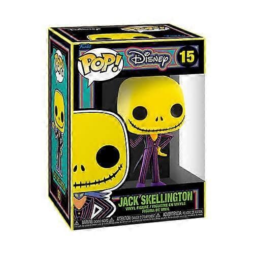 TNBC Jack Skellington Black Light Pop! Vinyl Samlerfigur