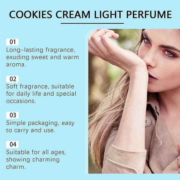 50 ml Melkeparfyme, søt melk langvarig duft