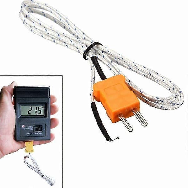 K-typ termoelementprob temperatursensorkabel -50~550 för multimeter