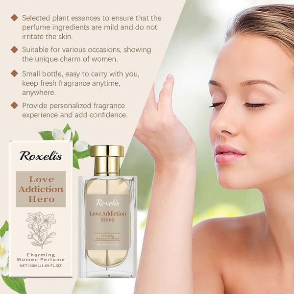 Bellflower Parfume til Kvinder, Langvarig Frisk Blomsterduft med Rose & Appelsinblomst, Elegant Duft til Dating