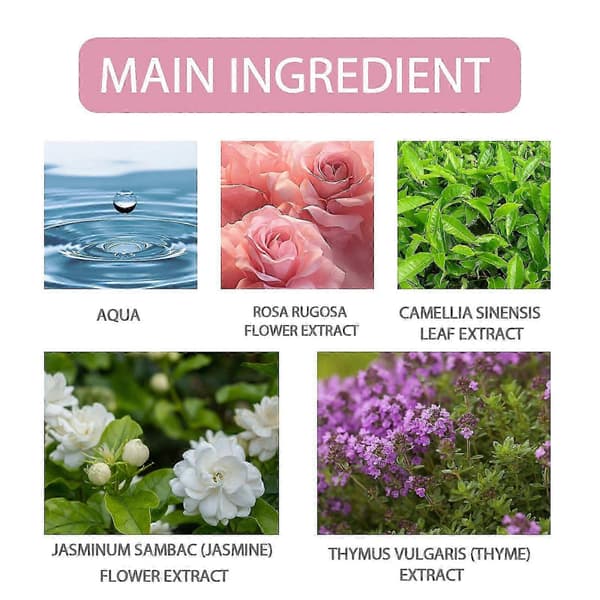 Rosblommig parfym för kvinnor, långvarig fräsch doft för daglig elegans, 50 ml