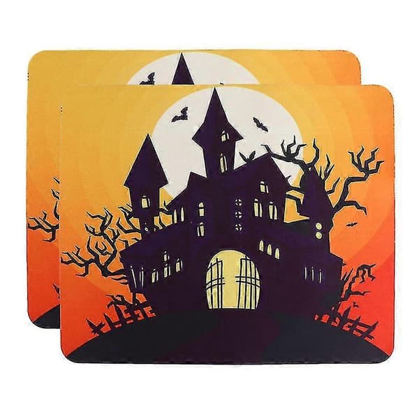 2 st Halloween-musmattor för Halloween-dekorationer
