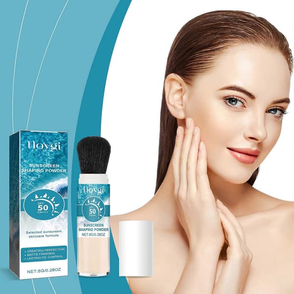 Hoygi Mineral Protective Powder - Lätt Oljekontrollerande Sminkbas