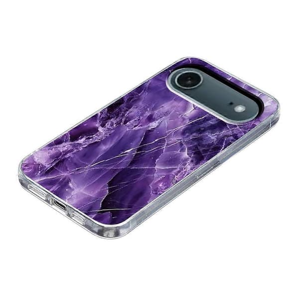 Compatible For iPhone 17 Air Case Marble Pattern Printing Soft TPU Phone Cover