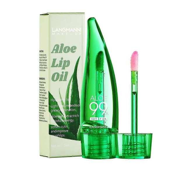 Magiskt temperaturfärgskiftande läppglans Aloe-Vera läppstift Läppfuktighetskräm