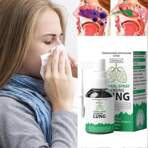 1/2 st Örter Lungrengöring & Halslindrande Munspray -20ml-Fin A