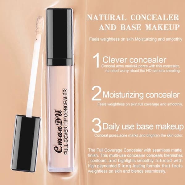 Makeup Cream Concealer Ansigtskonturering Highlighter Base Kosmetik 10g