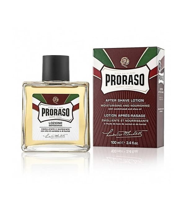 Proraso Red After Shave Lotion, grova skägg, 100 ml A