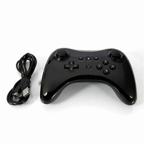 Til Nintend Til Wii U Pro Controller Usb Klassisk Dobbelt Analog Understøttelse Bluetooth Trådløs Fjernbetjening Til Wiiu Pro U Gamepad