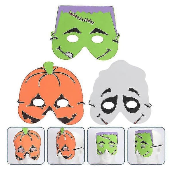 3kpl Halloween-naamio Halloween-koristeisiin