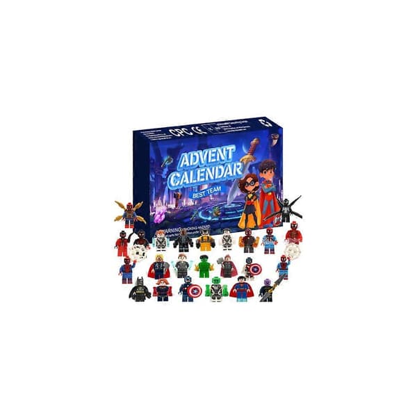 Marvel Super Heroes julekalender 24-delers gavesett
