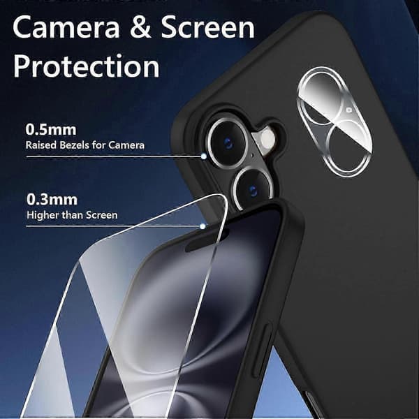 Matta TPU-puhelinkuori iPhone 16 Plus -puhelimelle