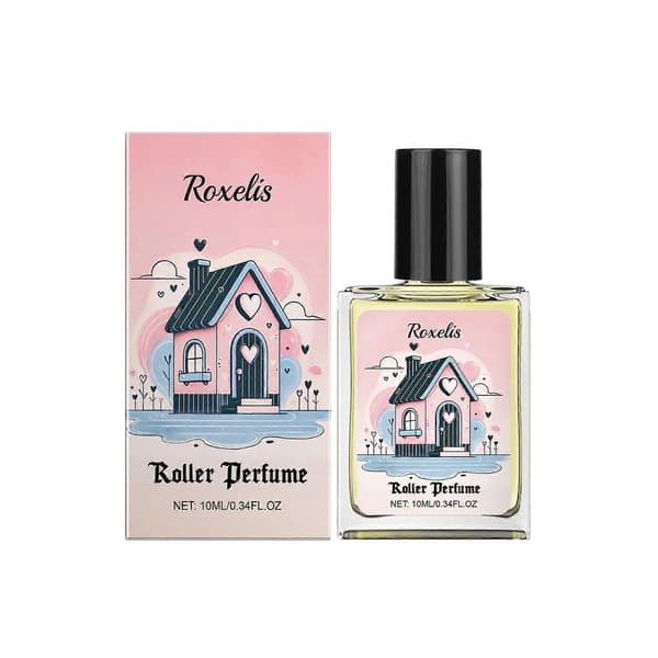 Charm Roll Parfume, Langtidsholdbar Vanilje- og Jasminduft, 10 ml Ikke-klæbrig Elegant Duft