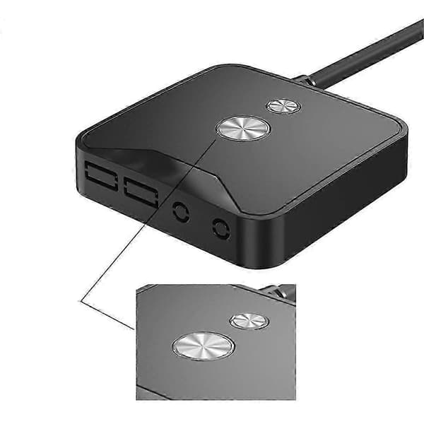 Extern strömförsörjning På/Av Tryckknappsbrytare för stationär dator, ingen USB-port