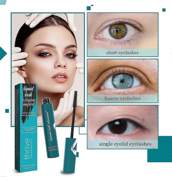 Causemetics Liquid Lash Extensions Mascara Rich Black Full Size JT