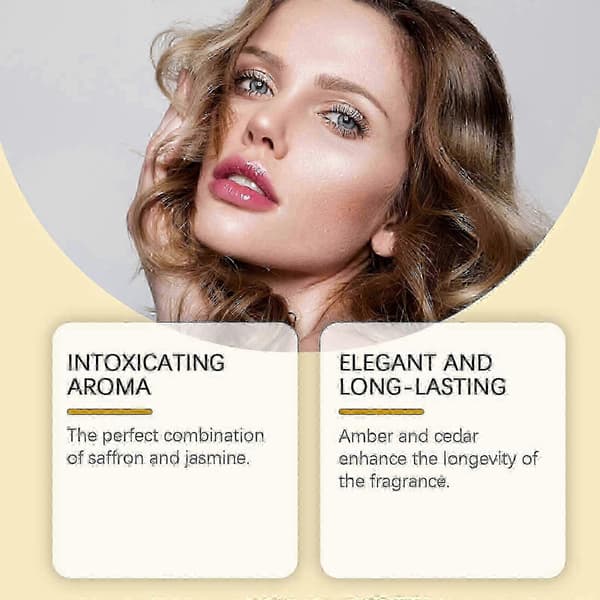 Jasmin Parfumespray, Langvarig Naturlig Duft med Rav & Cedertræ, 30ml