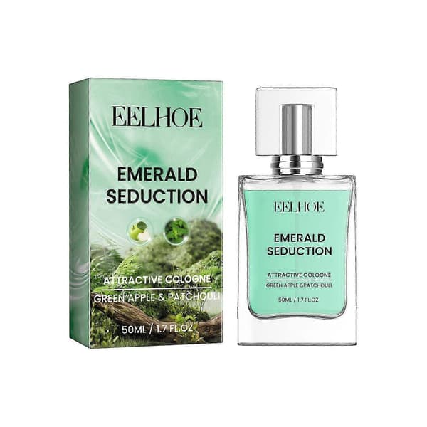Emerald Seduction Parfym, Långvarig Naturlig Romantisk Doft för Par, 50ml
