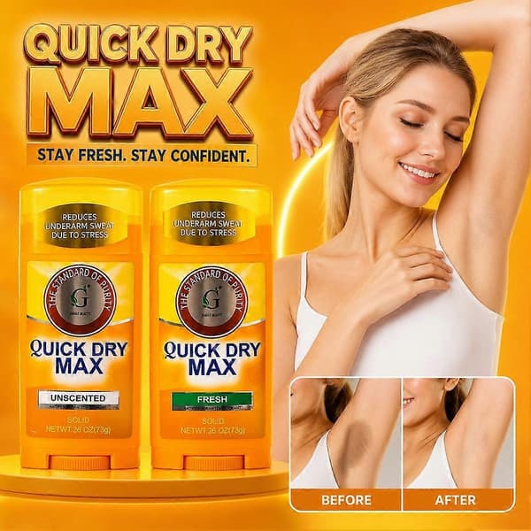 Antiperspirant Deodorant Stick - Stress Svedkontrol Hurtigtørrende Multi-Zone Brug