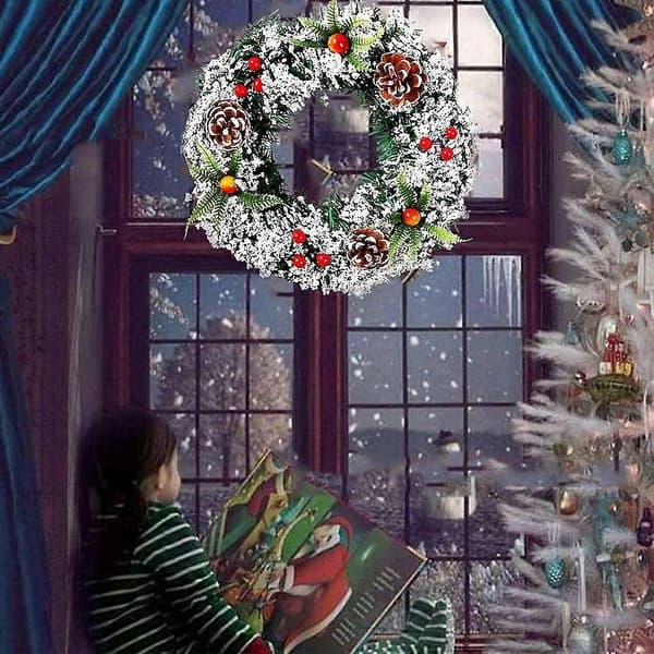 Julekrans 30 cm julekrans juletræspynt