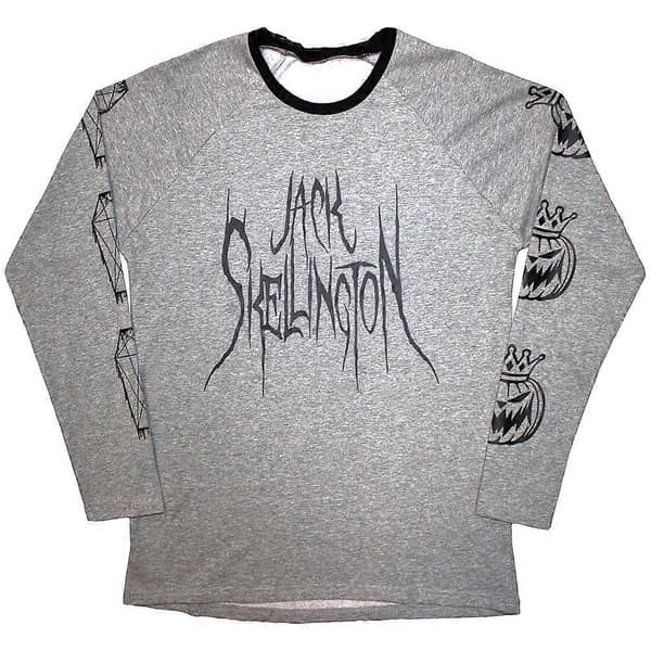 The Nightmare Before Christmas Pumpkin King langermet t-skjorte