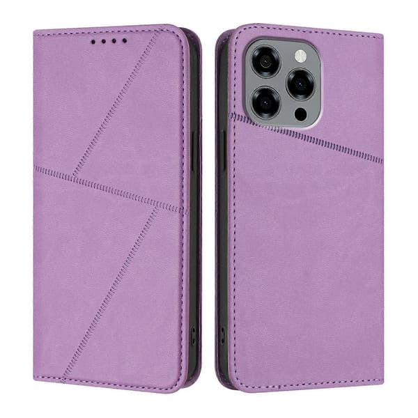 Starkt Magnetiskt Frostat Flip Läder Telefonfodral För Doogee Note 58 / Note 58 Pro