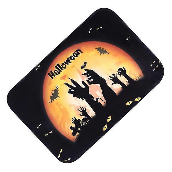1 stk Halloween gulvmåtte til Halloween gaver