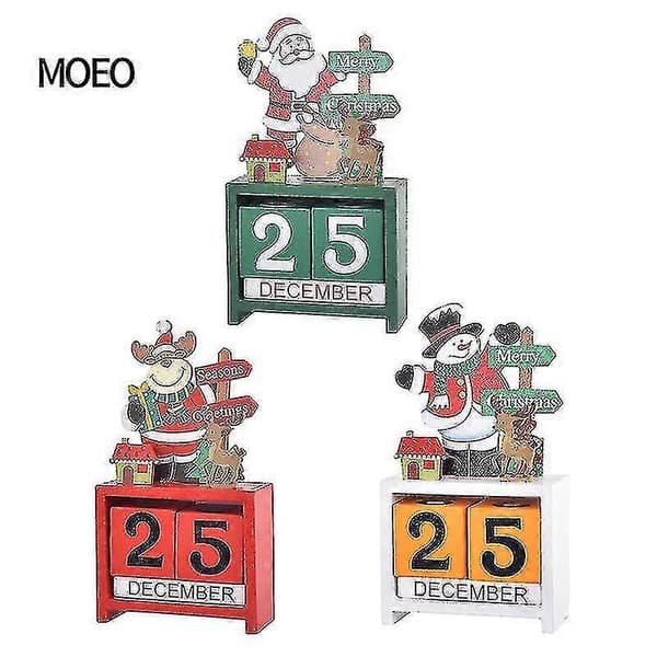 Julepynt i træ til kalender