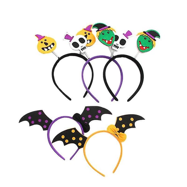 5 stk Halloween Hodeplagg for Halloween-dekorasjon
