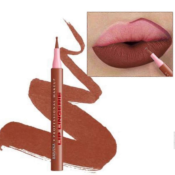 Skulpterande läppstift, lätt läppmakeup, stil 3