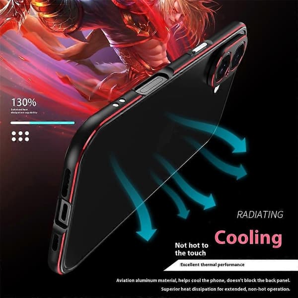 Kompatibel med iPhone 17 Bumper Case No-Back Phone Frame Cover med linsskydd