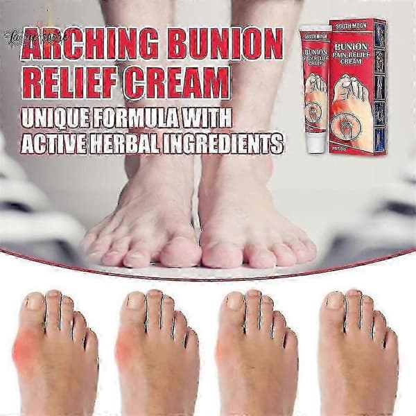 1-5X Arching Bunion Relief Cream Smärtlindring Minska inflammation Kroppsvård Massagekräm för knän och leder