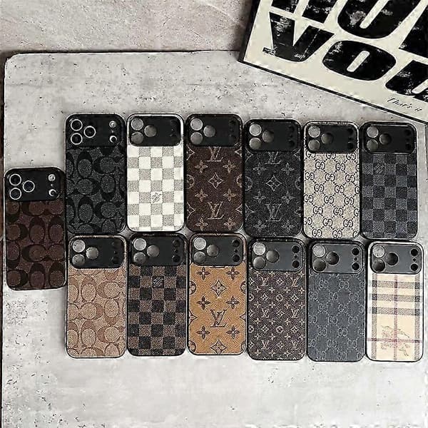iPhone 17 Pro Max 17 Air 17 Pro - logo mønster stødsikkert telefoncover