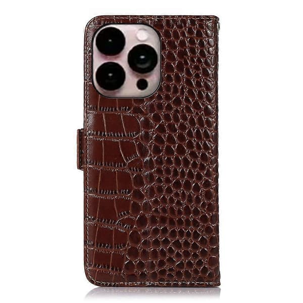 Krokodillskinnveske til iPhone 14 Pro Max
