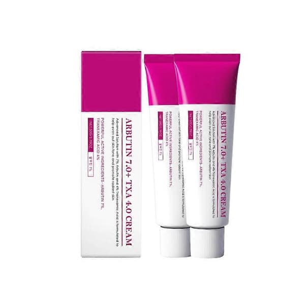 2-pack 50g Ansiktskräm med Arbutin & Tranexamsyra