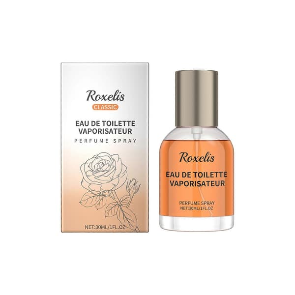 Roxelis Amber Classic Cologne, Langvarig Frisk Ravduft, Elegant Naturlig Duft