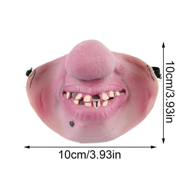 Sjove Latex Halvansigtsmasker