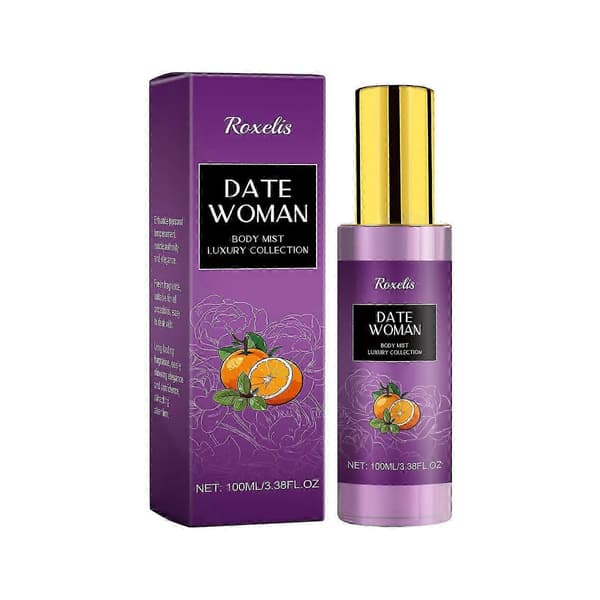 Långvarig kroppsparfymspray, fräsch citrus- och cederträdoft, bärbar 100 ml, elegant för alla tillfällen