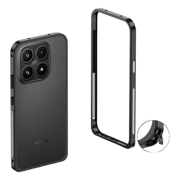 Til Xiaomi 17 Bumper Case Metallramme Varmeavledningsdeksel