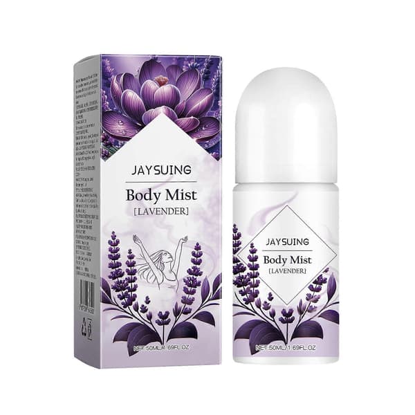 Lavendel kroppslotion sommer armhule svette rensende duft bærbar kroppsdeodorant 50ml