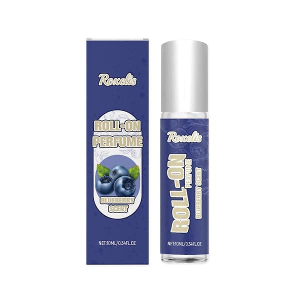 Blåbær Charm Roll-On Parfume, Frisk Langvarig Nicheduft for Elegance