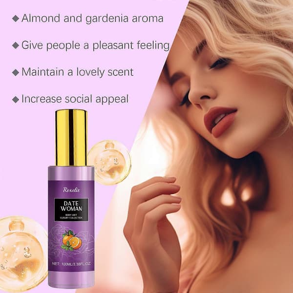 Langvarig kroppsparfymespray, frisk sitrus- og sedertreduft, bærbar 100 ml elegant duft