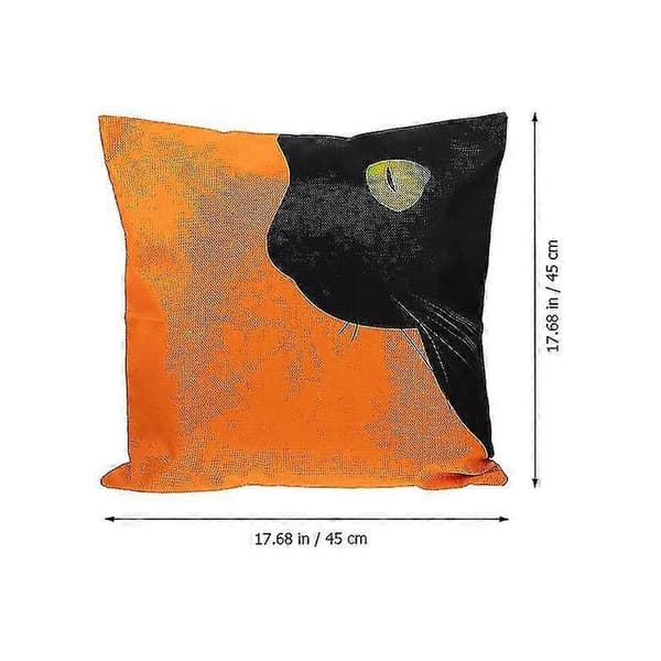 4 stk Halloween putetrekk til Halloween-dekor