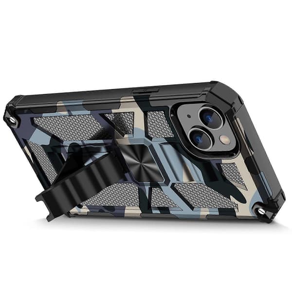 Kamouflage Armor -suojakuori iPhone 14 Plus -puhelimelle