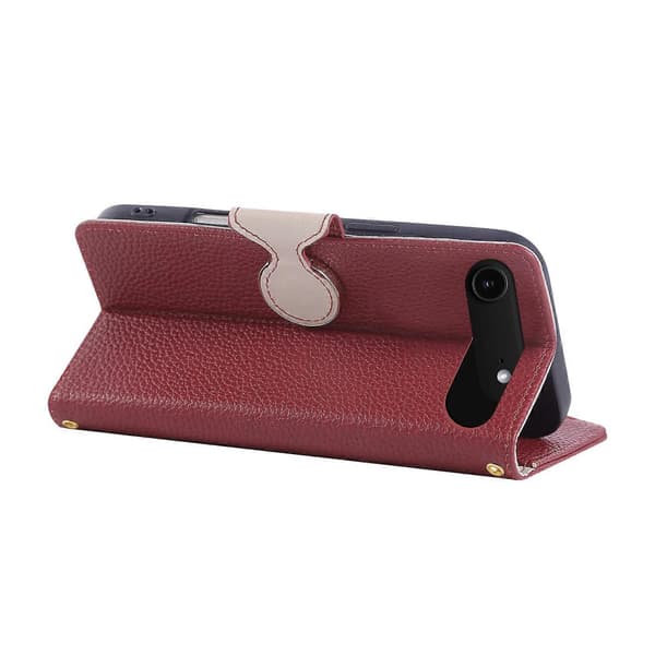 Til iPhone 17 Air Etui Lynlås Pung Læder Telefoncover med Håndledsrem