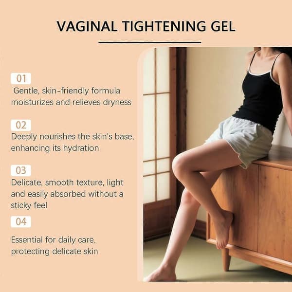 1-3X För Vaginal Åtstramande Kräm För Kvinnor Naturlig Återfuktande Formula Som Stöder Fasthet Och Boost (2st)