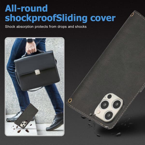 INF Pungcover med kortrum til iPhone 16-serien iPhone 16 Plus