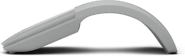 Microsoft - Arc Mouse - Bluetooth-mus til pc, bærbare computere kompatibel med Windows, Mac, Chrome OS (tynd, let, transportabel, taktil) - hvid
